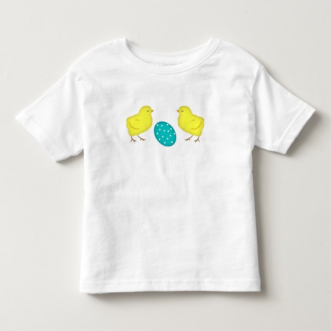 Chickar och Påskägg T Shirt (Framsida)
