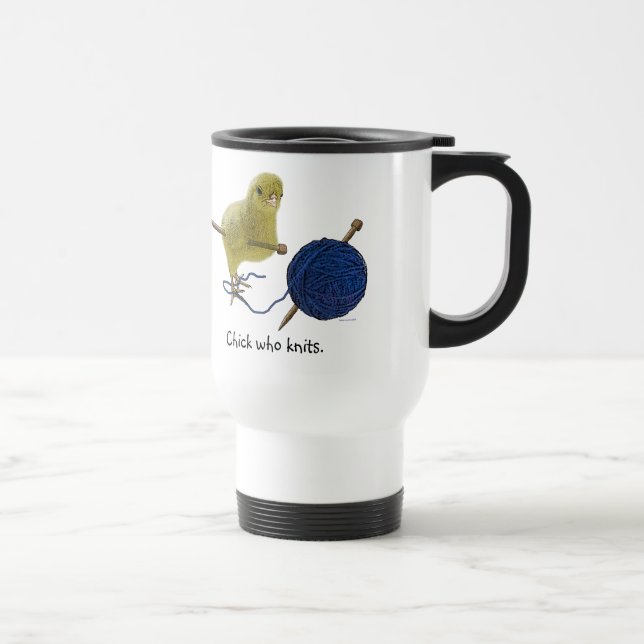 Chickar som sticker travel mug resemugg (Höger)