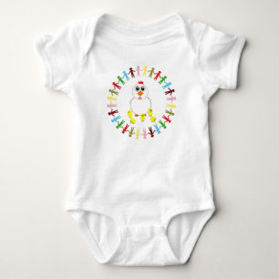 CHICKARNA mor HEN OCH BABY T-shirt