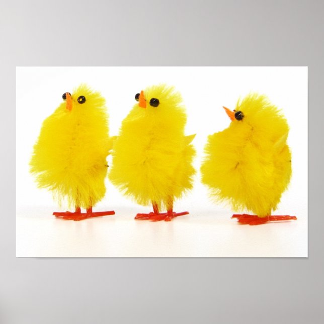 chickarna påsk baby Poster (Framsidan)