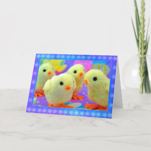Chickarna påsk helgkort