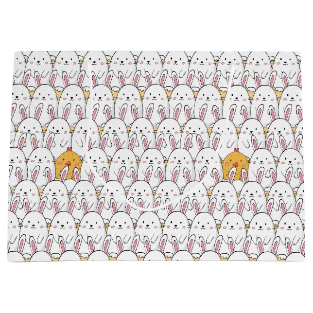 Chickarna påskhare och Baby (Framsidan)