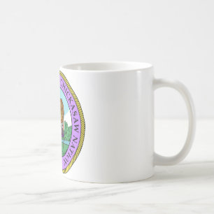 Chickasaw förseglar kaffemugg