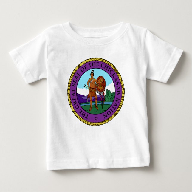 Chickasaw nation Seal T Shirt (Framsida)