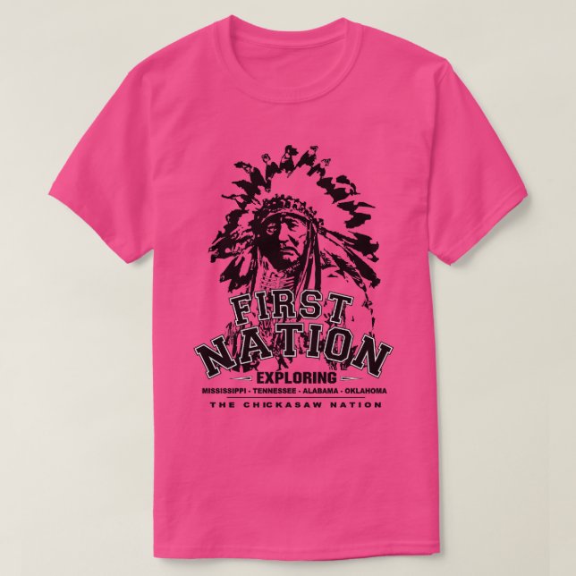 Chickasaw Nation T Shirt (Design framsida)