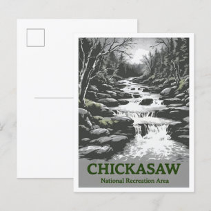 Chickasaw National Recretion Area Oklahoma Travel Vykort