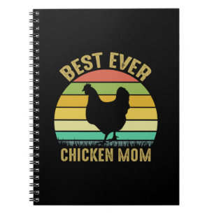 Chicken Älskare Bästa någonsin-kyckling Mamma Anteckningsbok