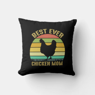 Chicken Älskare Bästa någonsin-kyckling Mamma Kudde