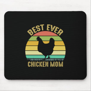 Chicken Älskare Bästa någonsin-kyckling Mamma Musmatta