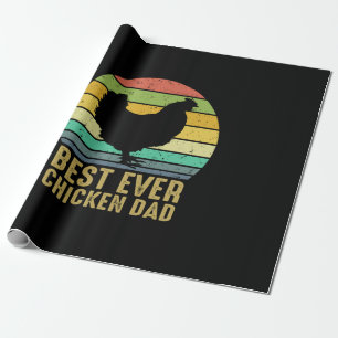 Chicken Älskare Bästa någonsin-kyckling Pappa Presentpapper