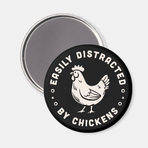 Chicken älskare citerar som lätt distraheras av ky magnet