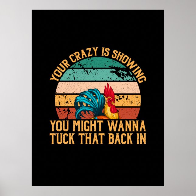 Chicken Älskare | Du kan vilja Wanna Tuck Poster (Framsidan)