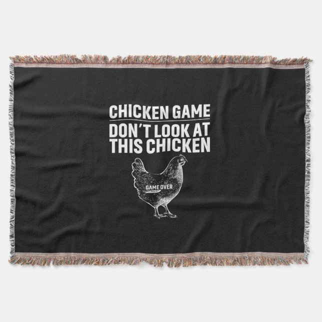 Chicken Älskare | Kycklingsspel Filt (Framsidan)