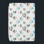 Chicken Älskare Land Hens iPad Mini Skydd<br><div class="desc">Färgkycklingar,  tuppar och höns med fotavtryck från mönster kommer att glädja hönsuppfödarna,  hönsuppfödarna eller barnen som tävlar med höns. > Tur idé för människor som kärlek att föda upp hobbyhöns som husdjur eller som ny hönsägare. > Anpassa den! Lägg till eget namn,  foto eller text.</div>