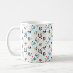 Chicken Älskare Land Hens Kaffemugg