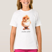 Chicken Älskare Shirt - Cute Chicken Shirt