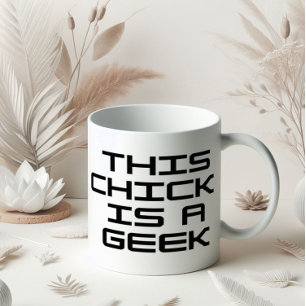 Chicken är en Geek Kaffemugg
