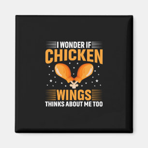 Chicken Art Chicken Vinge Magnet