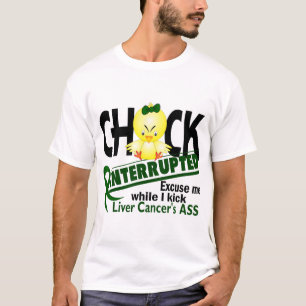 Chicken avbröt cancer för 2 lever t-shirt