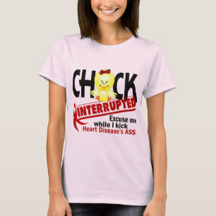 Chicken avbröt hjärtsjukdom 2 t shirt