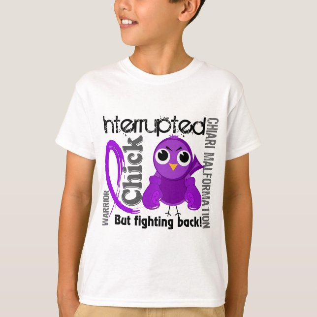 Chicken avbröt Malformation för 3 Chiari Tee (Framsida)