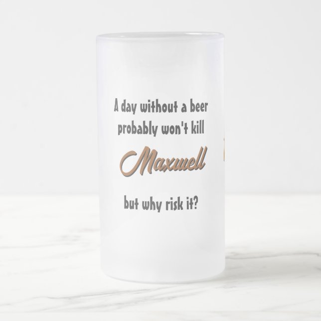 Chicken Beer Frosted Mugg (Center)