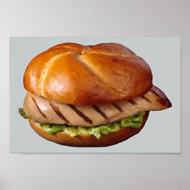 Chicken Breast Sandwich Poster (Framsidan)