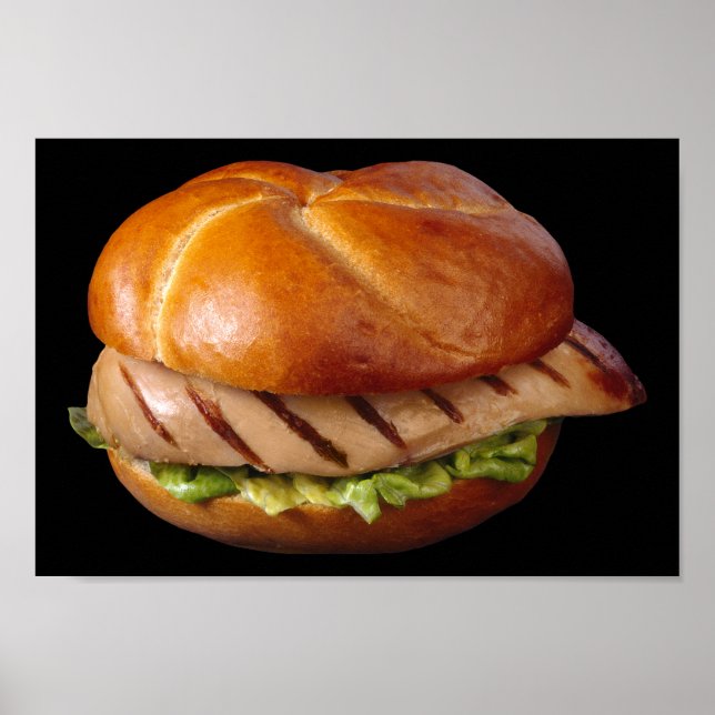 Chicken Breast Sandwich Poster (Framsidan)