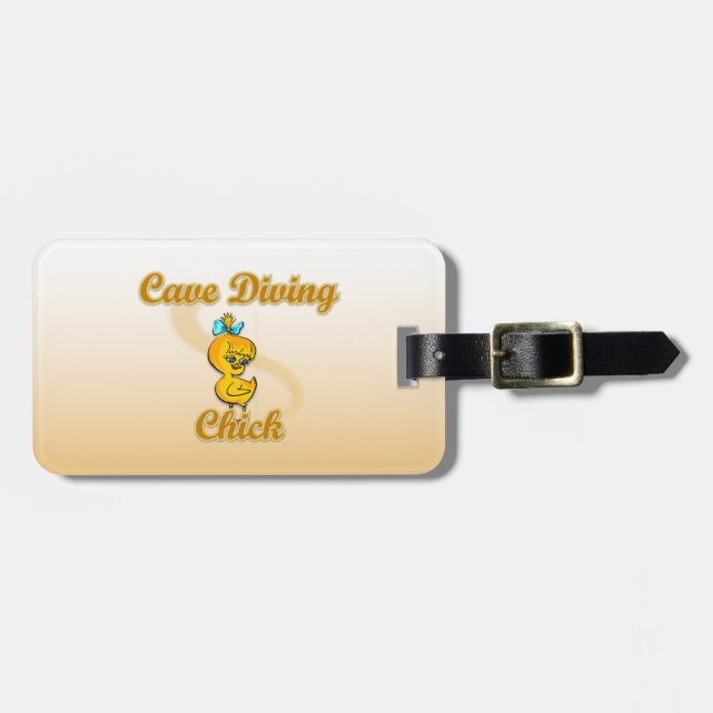 Chicken Cave Diving Bagagebricka (Horisontell Framsida)
