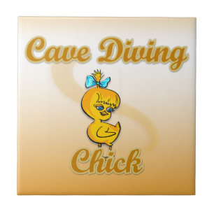 Chicken Cave Diving Kakelplatta