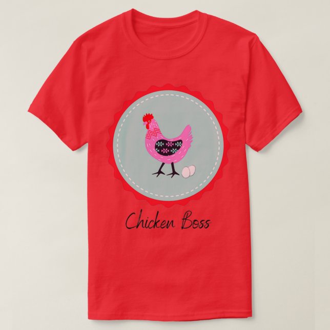Chicken Chef  T Shirt (Design framsida)