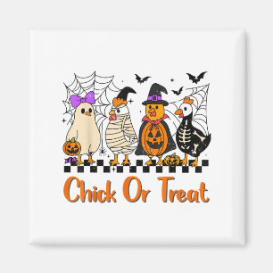 Chicken Chick eller Beat Funny Halloween Costume F Magnet