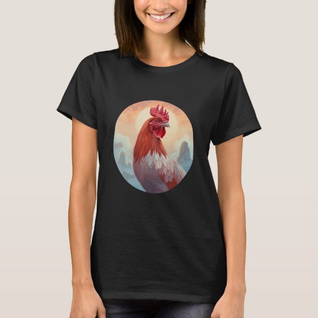 Chicken Chicken Breeder Poultry Farmers Farm Farme T Shirt (Framsida)