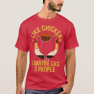 Chicken Chicken Owner Chicken Älskare T Shirt