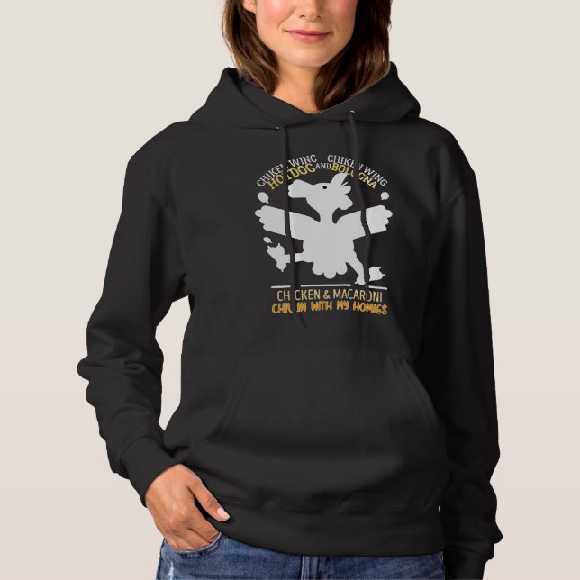 Chicken chillin with m t shirt (Framsida)