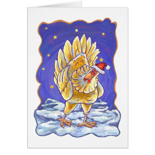 Chicken Christmas OBS Kort