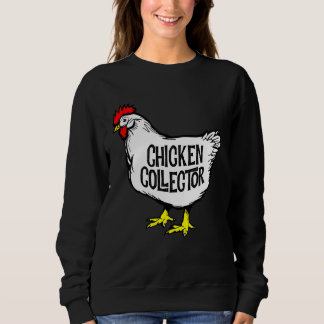 Chicken Collector Backyard Farm Clucking Hen Graph T Shirt