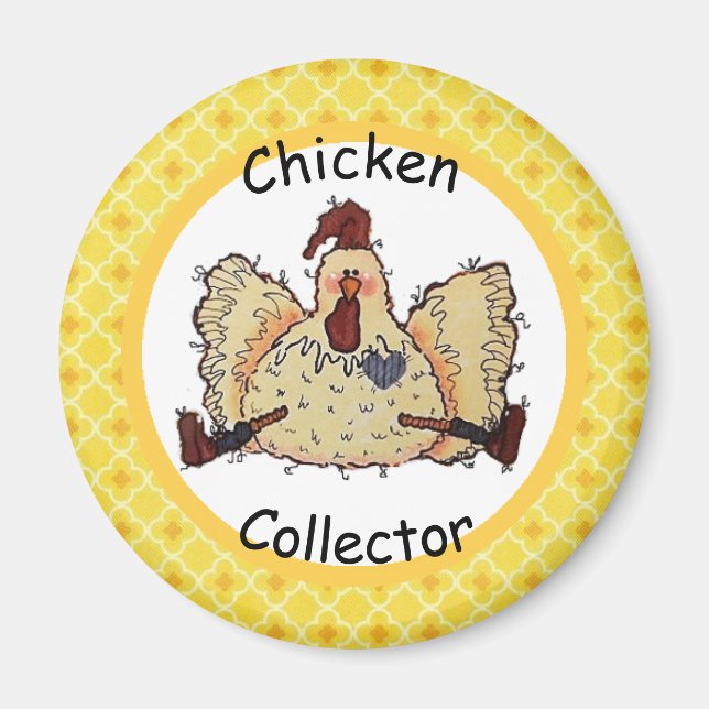 Chicken Collector Magnet (Framsidan)