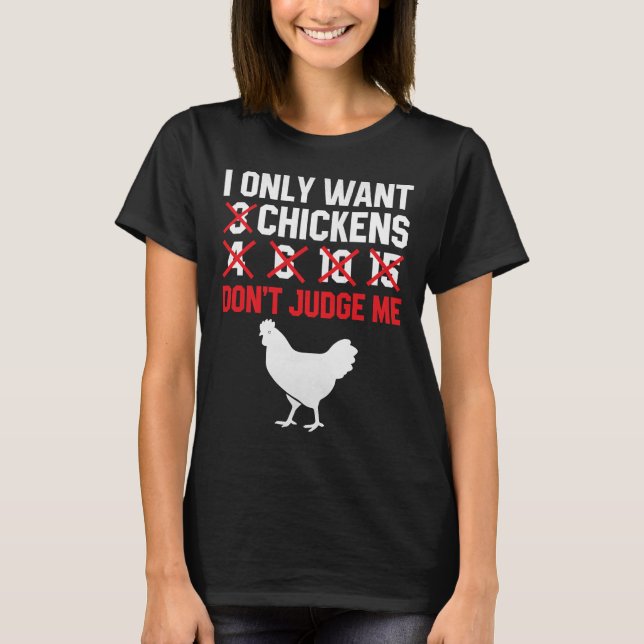 Chicken Coop Chicken Farmer T Shirt (Framsida)