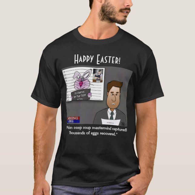 Chicken Coop Coup Masteralty Manar Black-Shirt T Shirt (Framsida)