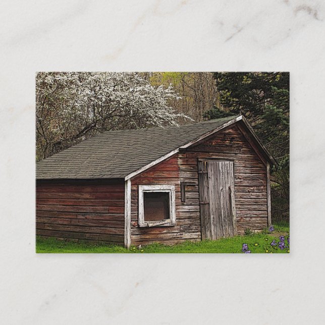 Chicken Coop i Vår ATC Visitkort (Framsida)