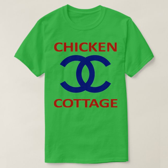 Chicken Cottage T Shirt (Design framsida)