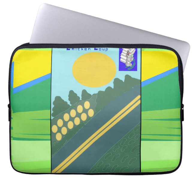 Chicken Coup Electronics Bag Laptop Fodral (Framsidan)