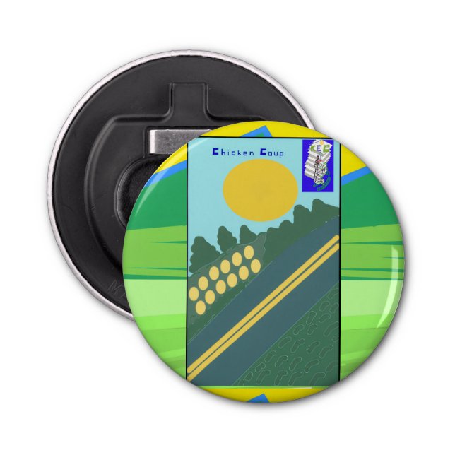 Chicken Coup  Flasköppnare (Framsidan)