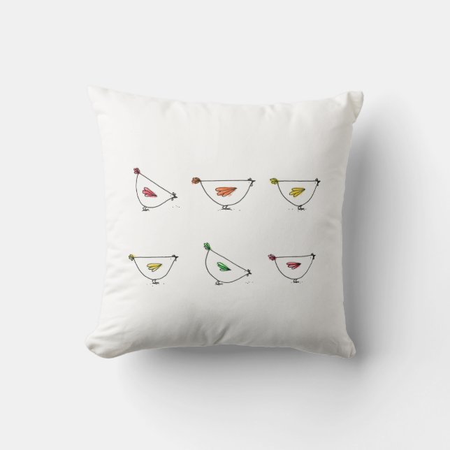Chicken Cushion Kudde (Framsida)