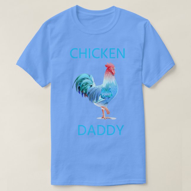 Chicken Dad Funny Chicken Farmer Chicken Daddy Roo T Shirt (Design framsida)