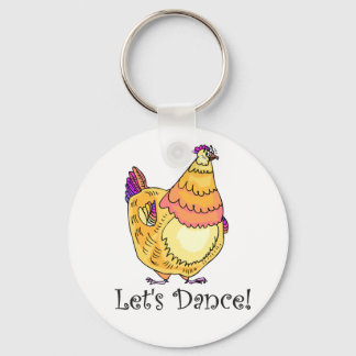 Chicken Dance Nyckelring