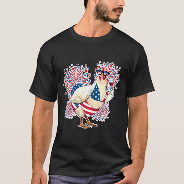 Chicken Dr. T Shirt (Framsida)