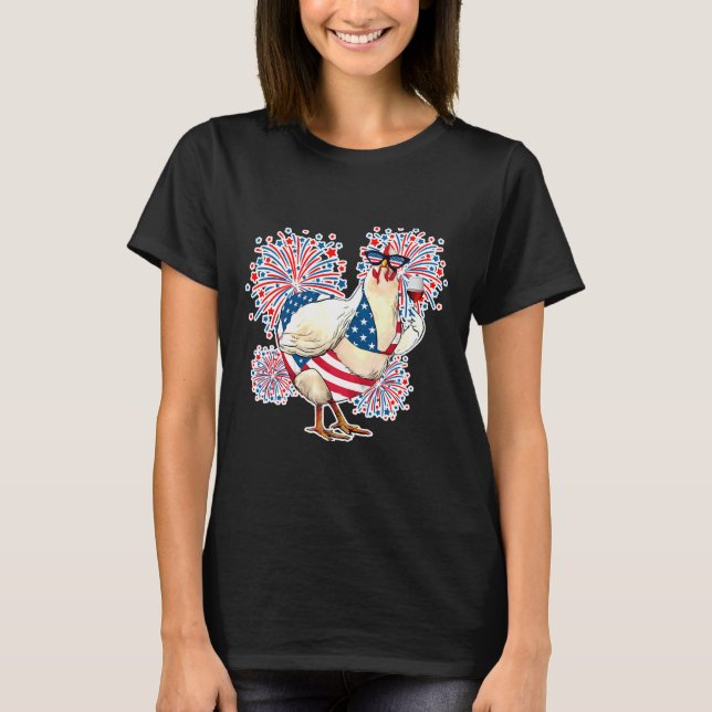 Chicken Dr. T Shirt (Framsida)