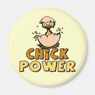 Chicken driver T-tröja och gåvor för henne Magnet
